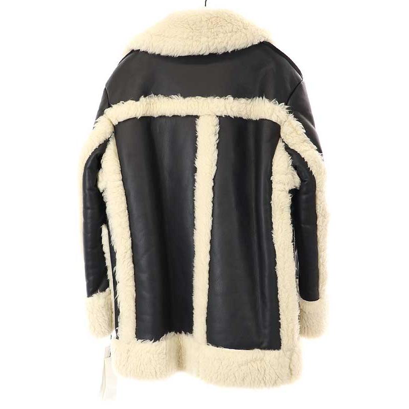 sacai フェイクムートン レザージャケット size 1 sacai - 【新品】 sacai / サカイ | 2022AW | Faux Shearling Blouson