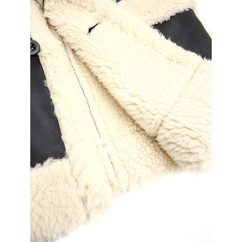 sacai 22-23AW ファーコート　サカイ　ジャケット sacai（サカイ） 23AW Faux Shearling Blouson シャーリングファー