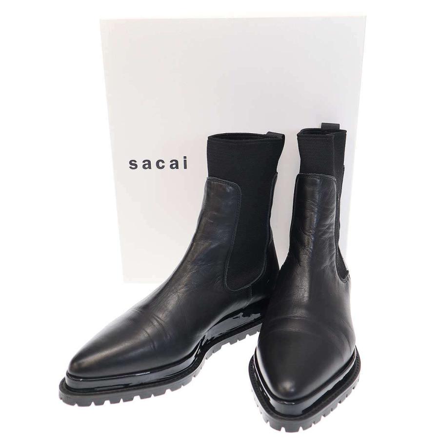 sacai（サカイ） 19AW COWHIDE Chelsea Boots カウハイドチェルシー