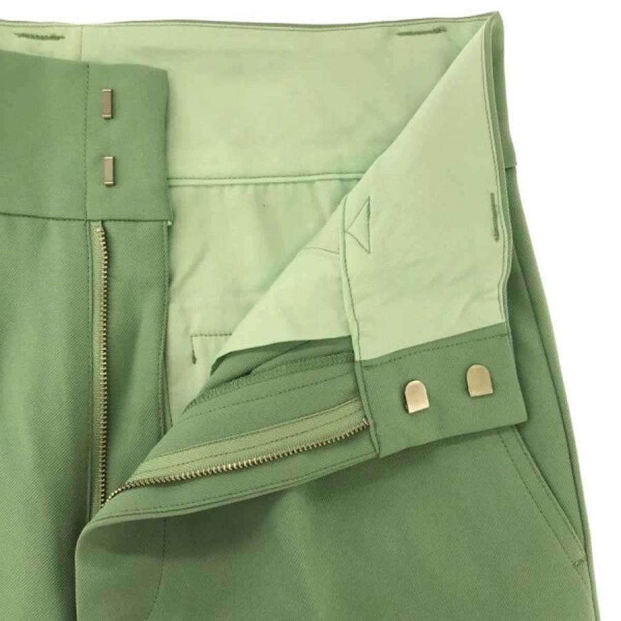 SHIKITARI シキタリ 23SS PINTUCK MEGA FLARE SLACKS フレアスラックス 