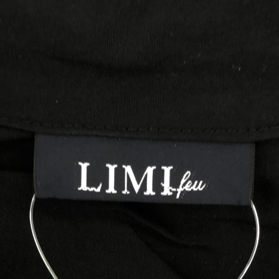 LIMI fue リミフゥ 白Tシャツ 黒色サスペンダー 長袖 ロンT リミフー LIMI fue リミフゥ 白Tシャツ 黒色サスペンダー 長袖 ロンT