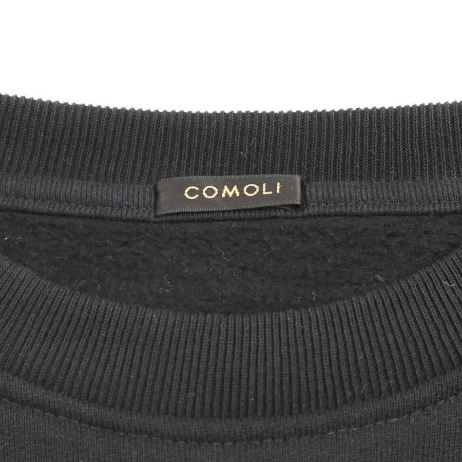 COMOLI コモリ 24AW コットン裏毛 クルーネックスウェット COMOLI コモリ 24AW コットン裏毛 クルーネックスウェット