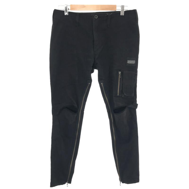 JULIUS ユリウス 20SS ZIP MOTORCYCLE PANTS ストレッチパンツ