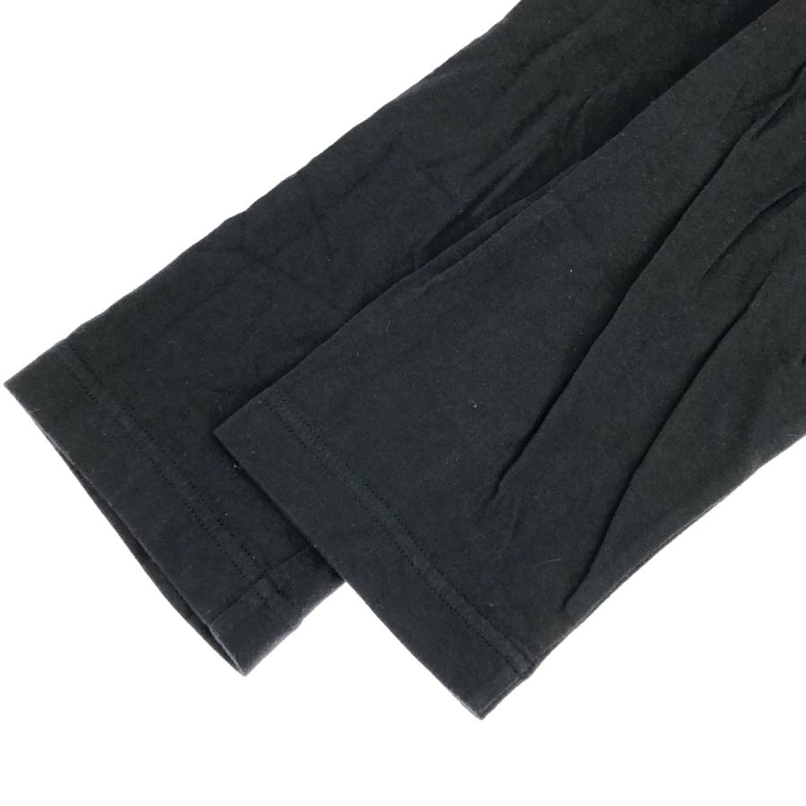 Y's ワイズ 18SS 反転箔ロゴプリントコットンワンピース YE-T19