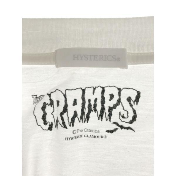 Hysterics ヒステリックス 16AW CRAMPS モンスターガールプリントビッグTシャツ ホワイト サイズ:F レディース ITRJ2Z0I7RK2｜modescape｜03