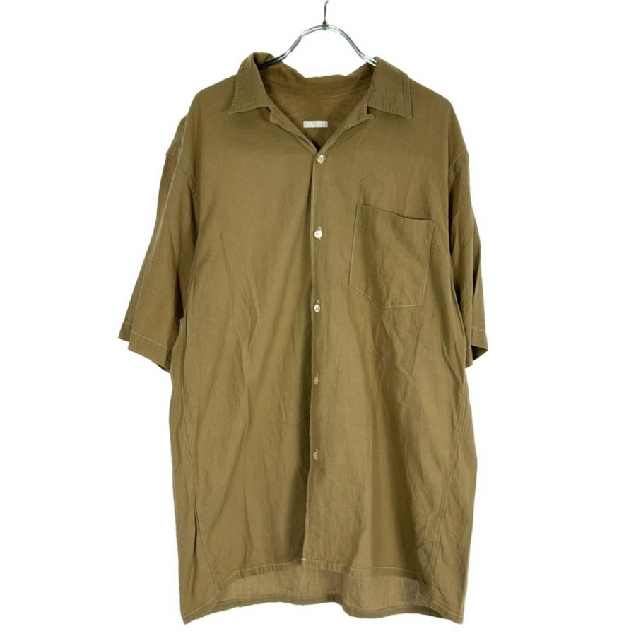COMOLI コモリ 20SS ベタシャン オープンカラーシャツ R01-02011