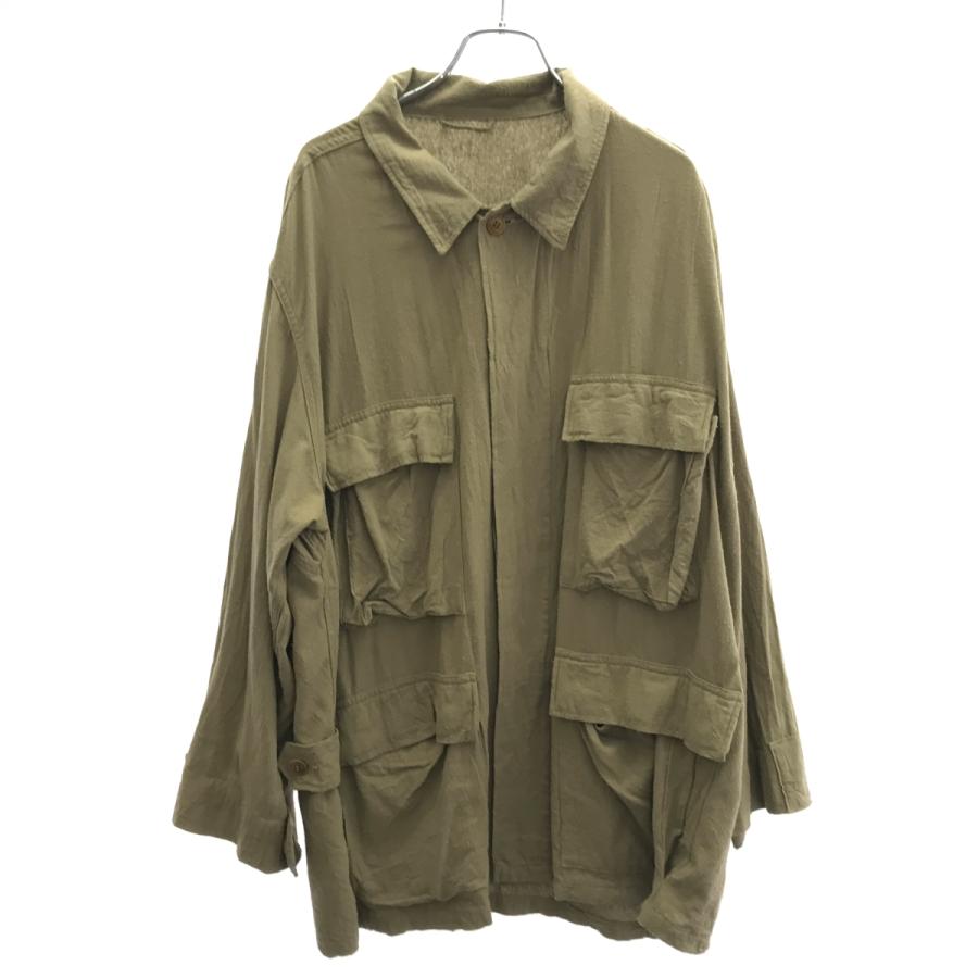 COMOLI（コモリ） 25SS ローシルク BDU ジャケット B01-01031 ベージュ