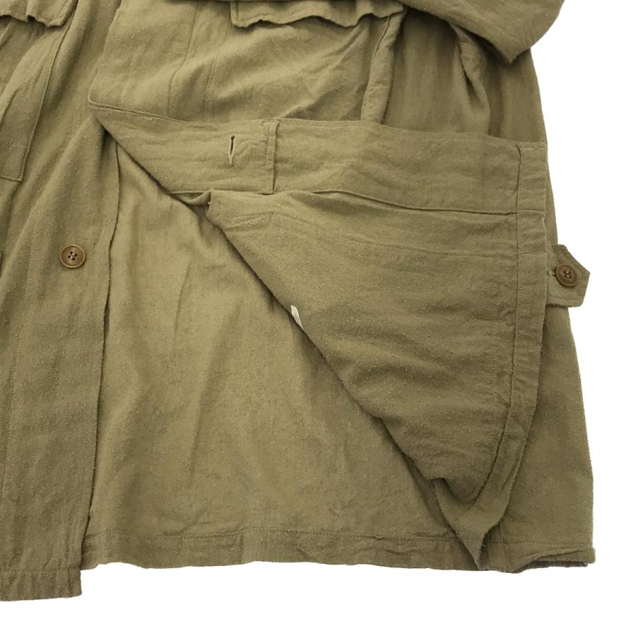 comoli 25ss ローシルク B.D.U サイズ2 未使用品 COMOLI（コモリ） 25SS ローシルク BDU ジャケット B01-01031 ベージュ