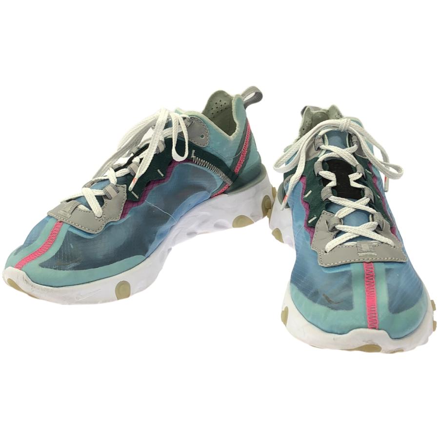 NIKE ナイキ REACT ELEMENT 87 スニーカー AQ1090-400 ブルー 27cm 