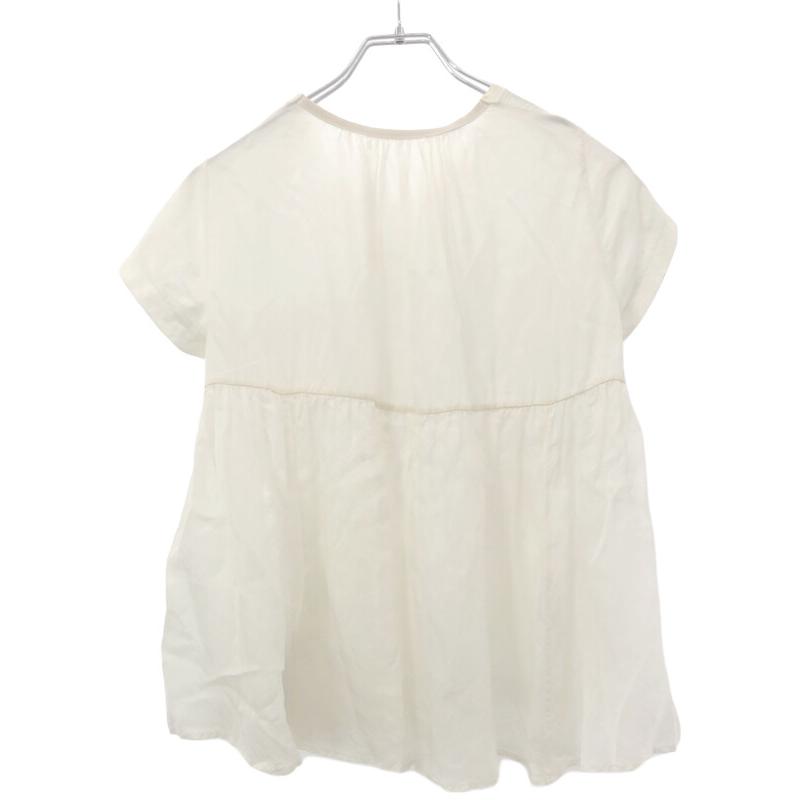 sacai サカイ 16SS バックプリーツシフォンTシャツ ホワイト 2 16 