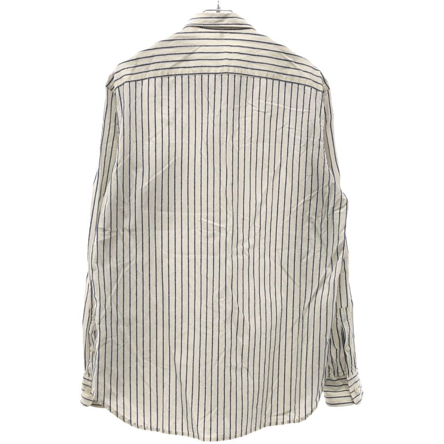 SUNFLOWER サンフラワー ADRIAN SHIRT ストライプシャツ ホワイト 
