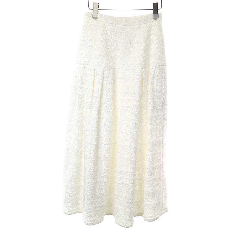 MADISON BLUE（マディソンブルー） 22SS GATHER LONG SKIRT TWEED