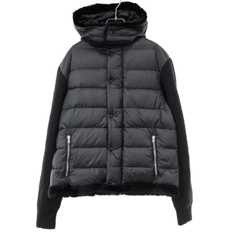 EMMETI（エンメティ） ニットスリーブムートンダウンジャケット