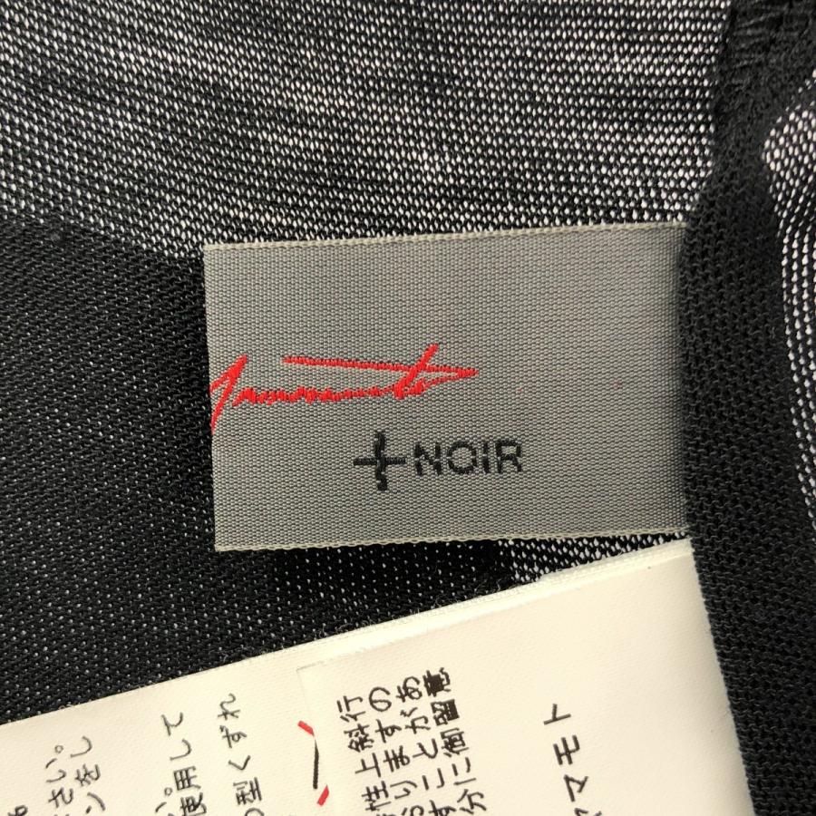 Yohji Yamamoto - YOHJI YAMAMOTO +NOIR ヨウジヤマモト プリュスノアール ドットデザインTシャツ NO-T48-088 ブラック 2 YOHJI YAMAMOTO +NOIR ヨウジヤマモト プリュスノアール ドット