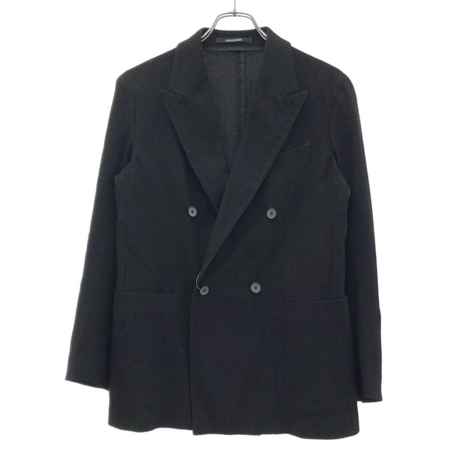 TAGLIATORE コットン デニムPコート ダブルジャケット ブルー 44