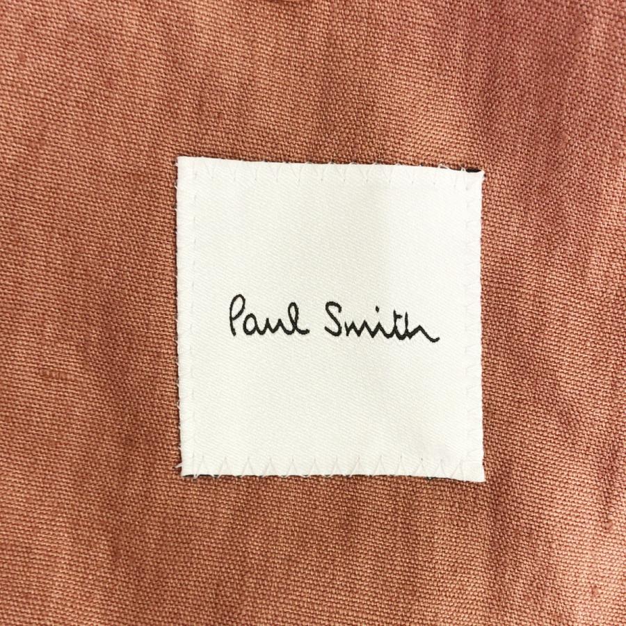 【実寸XL位】 ポールスミス テーラードジャケット リネン100% ダブル 6B Paul Smith（ポール・スミス） 20SS リネンダブルブレストテーラード