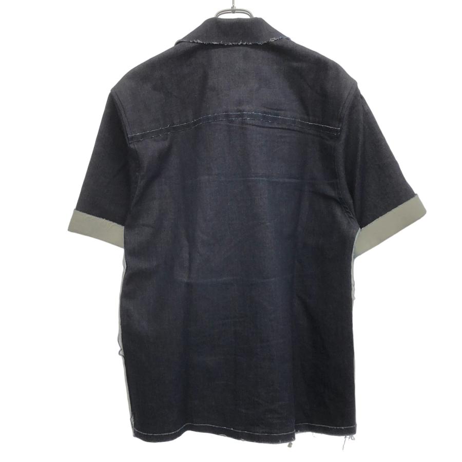 MARNI（マルニ） 25SS デニムボウリングシャツ CUJU0029SY ネイビー 46