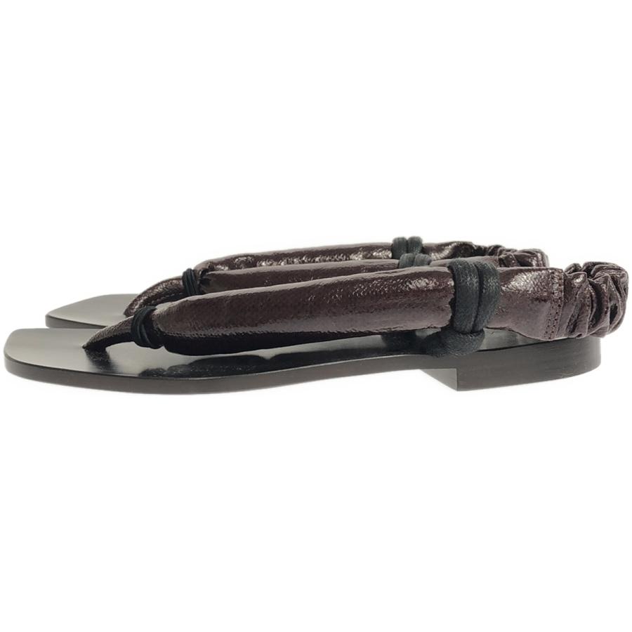 LEMAIRE（ルメール） Cloth Sandals レザーサンダル ブラック