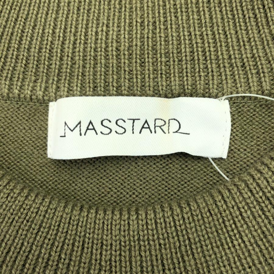 MASSTARD マスタード DAILY MOCK SWEATER カシミヤウールニット  
