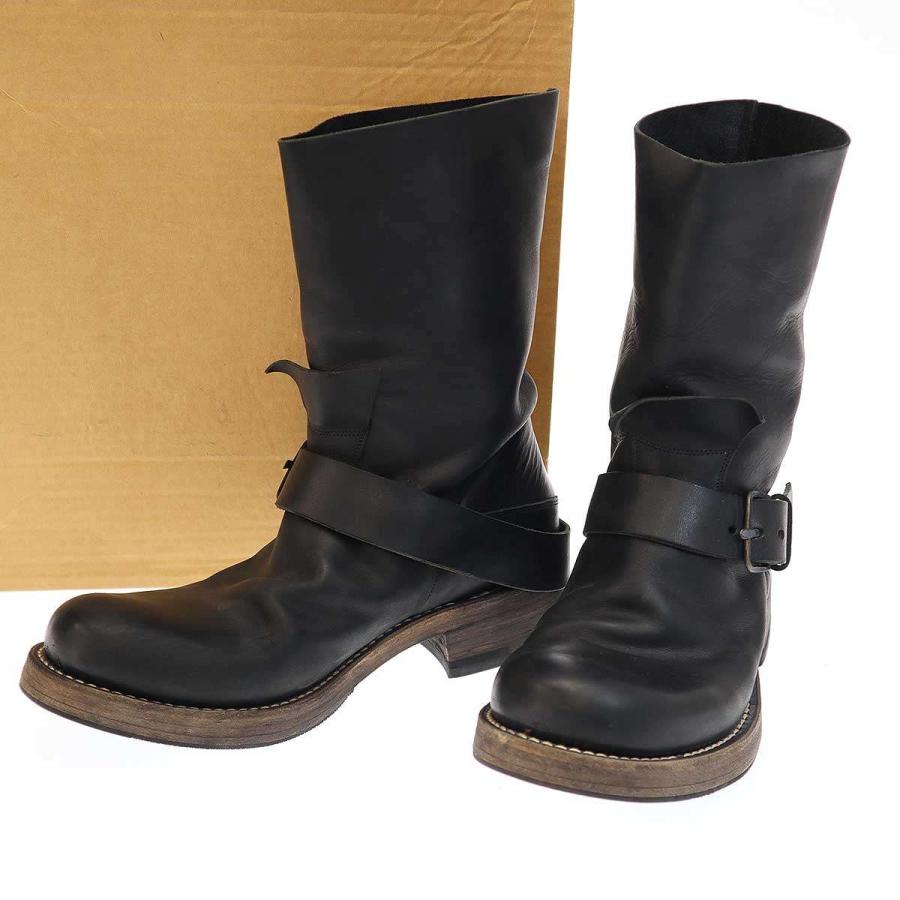 m.a+（エムエークロス） エンジニアレザーブーツ S1C31/G VA ブラック