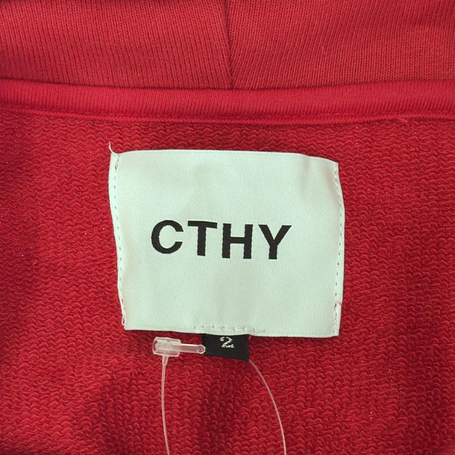 CTHY シティ HIGH-END HOODY プルオーバーパーカー CHTY-SW-01 レッド