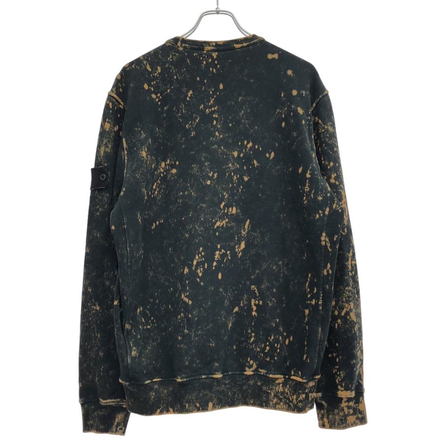 メンズ Stone Island DUST加工 ブリーチ CREW SWEAT XL