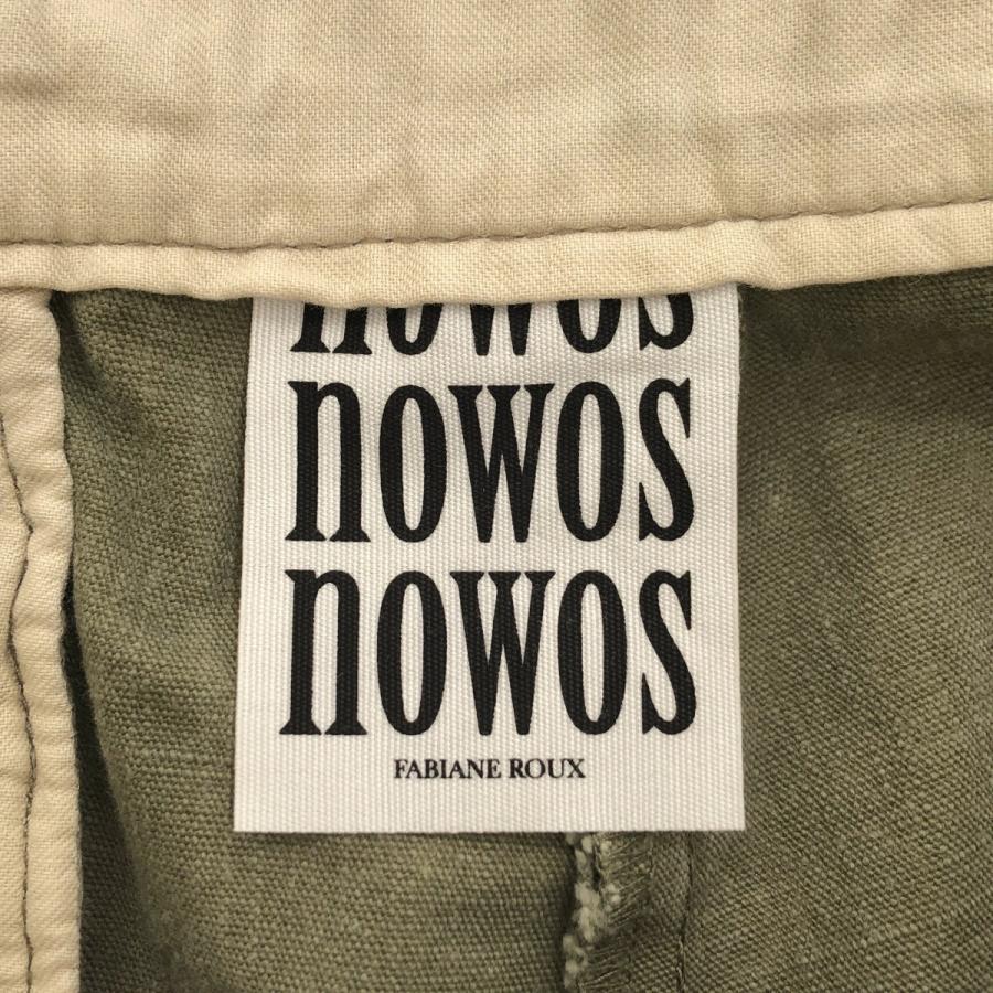 NOWOS nowos ノーウォス ウォッシュ加工テーパードパンツ 3706004705  