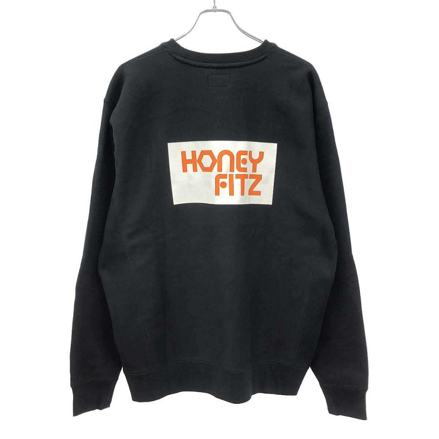 honey HONEY FITZ ハニーフィッツ スウェットトレーナー ブラック L 