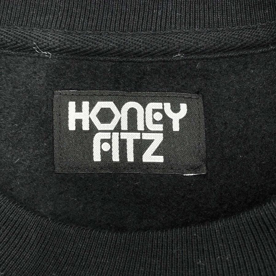 honey HONEY FITZ ハニーフィッツ スウェットトレーナー ブラック L 