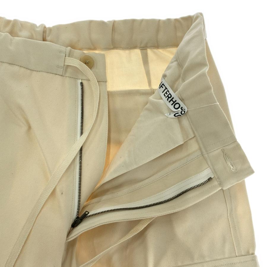 AFTERHOURS アフターアワーズ CARGO PANTS WHITE コットンウールカーゴパンツ A010-B2PT-B150 アイボリー系 2 ITSAGW40N91C | アフターアワーズ | 03
