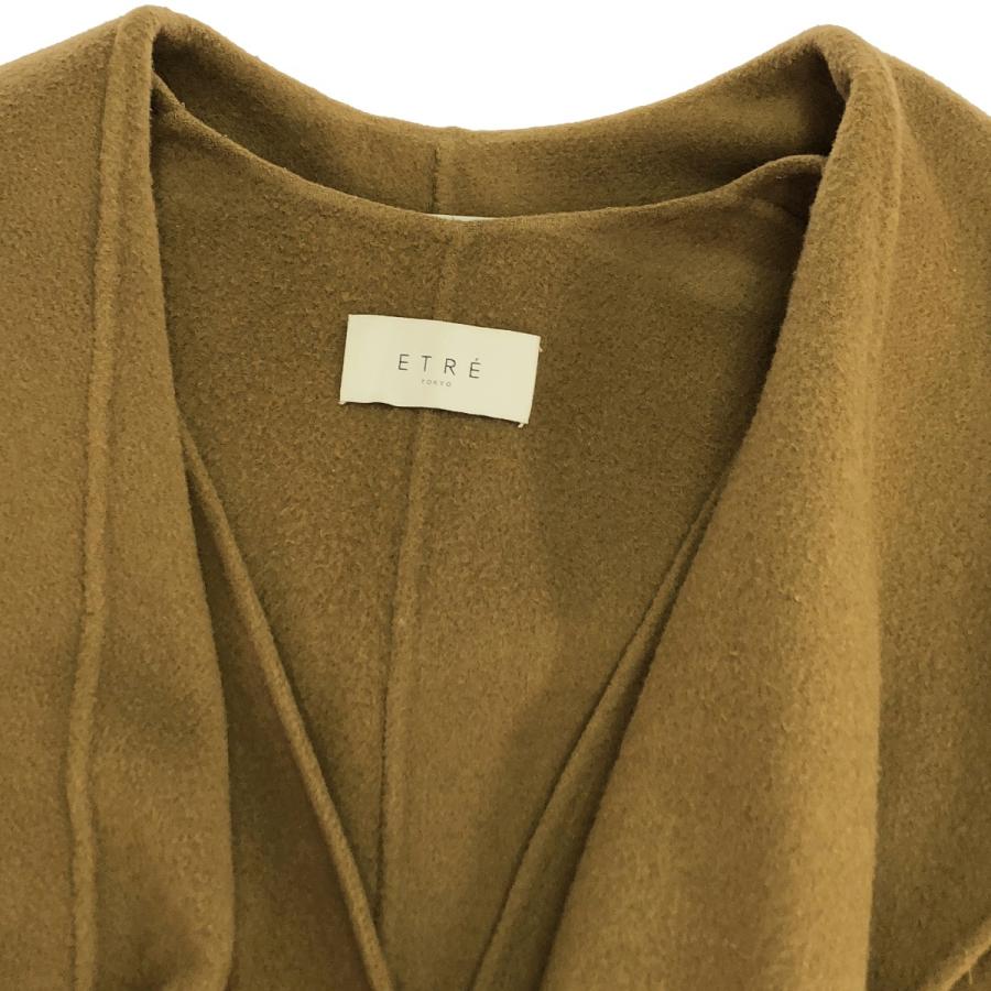 ETRE TOKYO（エトレトウキョウ） フーディーストール付きリバーコート