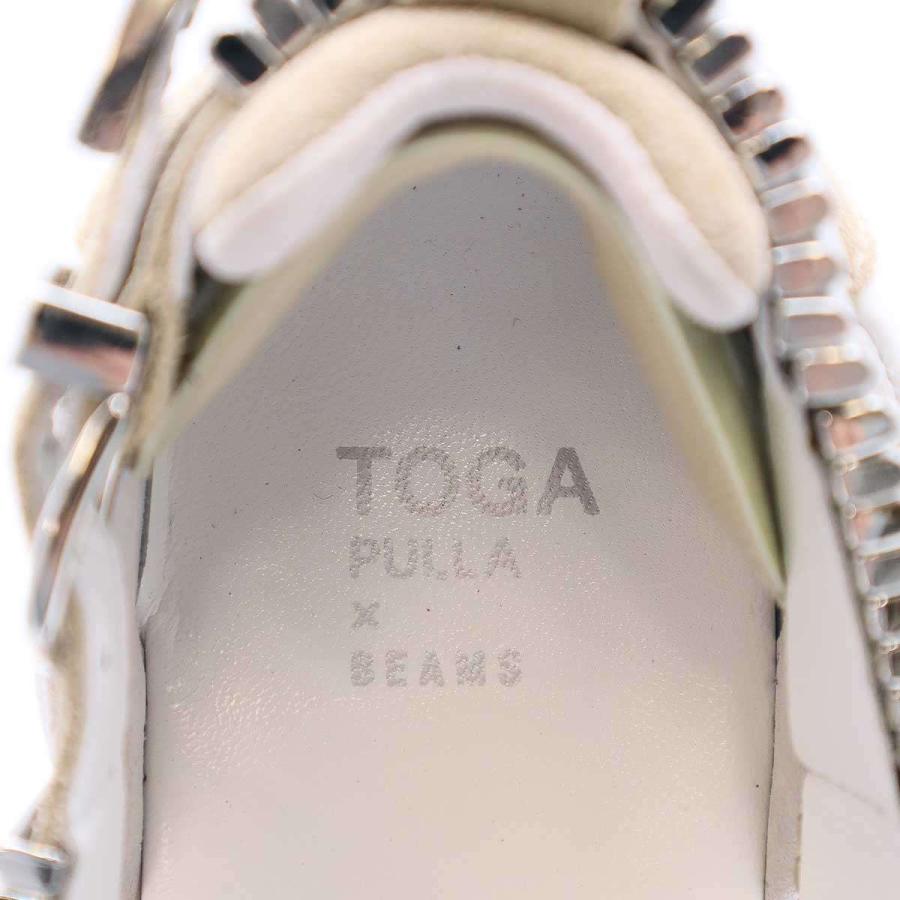 TOGA PULLA トーガ プルラ BEAMS別注 19SS METAL SNEAKER TOGA PULLA トーガ プルラ BEAMS別注 19SS METAL SNEAKER