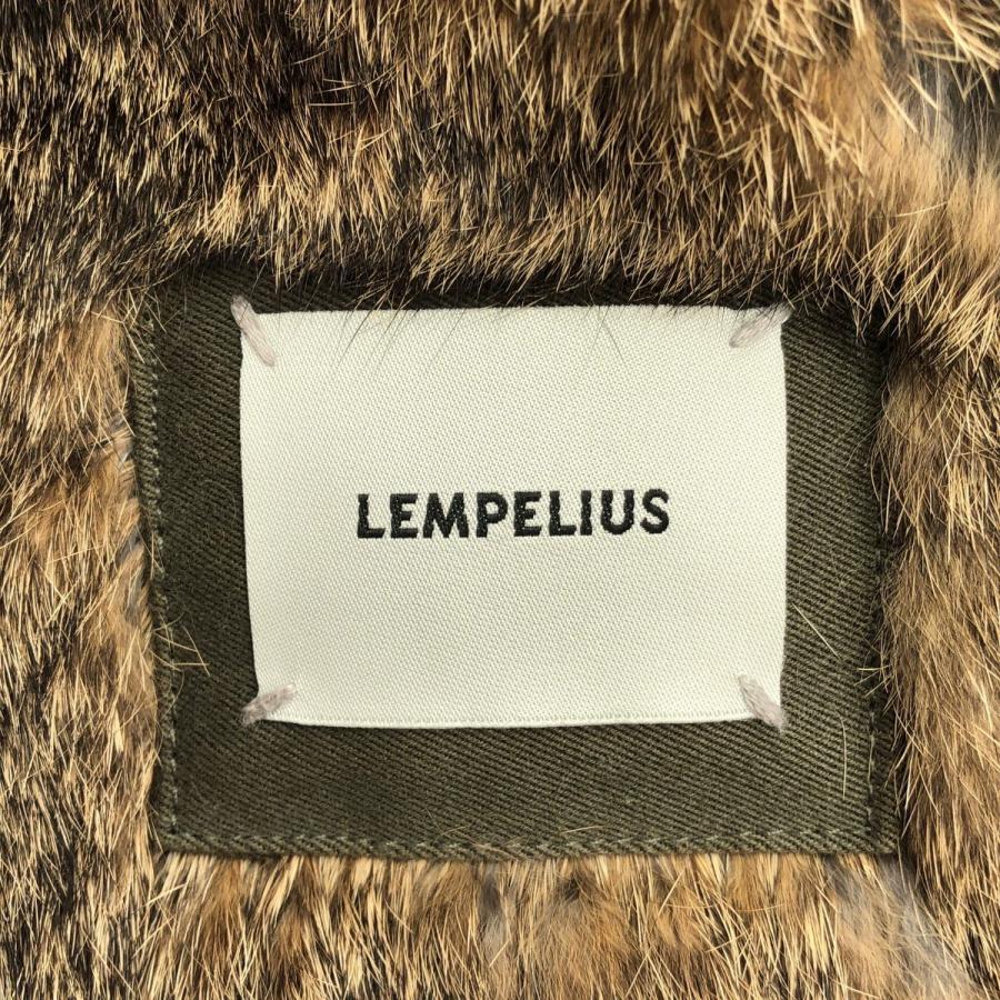 LEMPELIUS（レンペリウス） ラビットファーライナーフーデッドコート