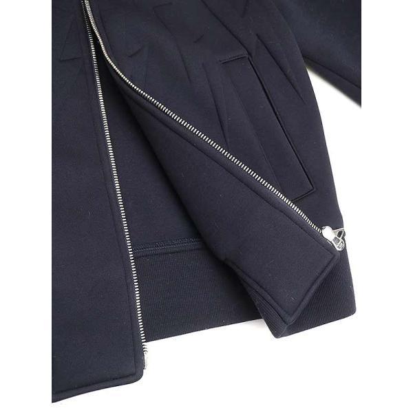 NEIL BARRETT ニールバレット 17AW ネオプレーンボンバージャケット 