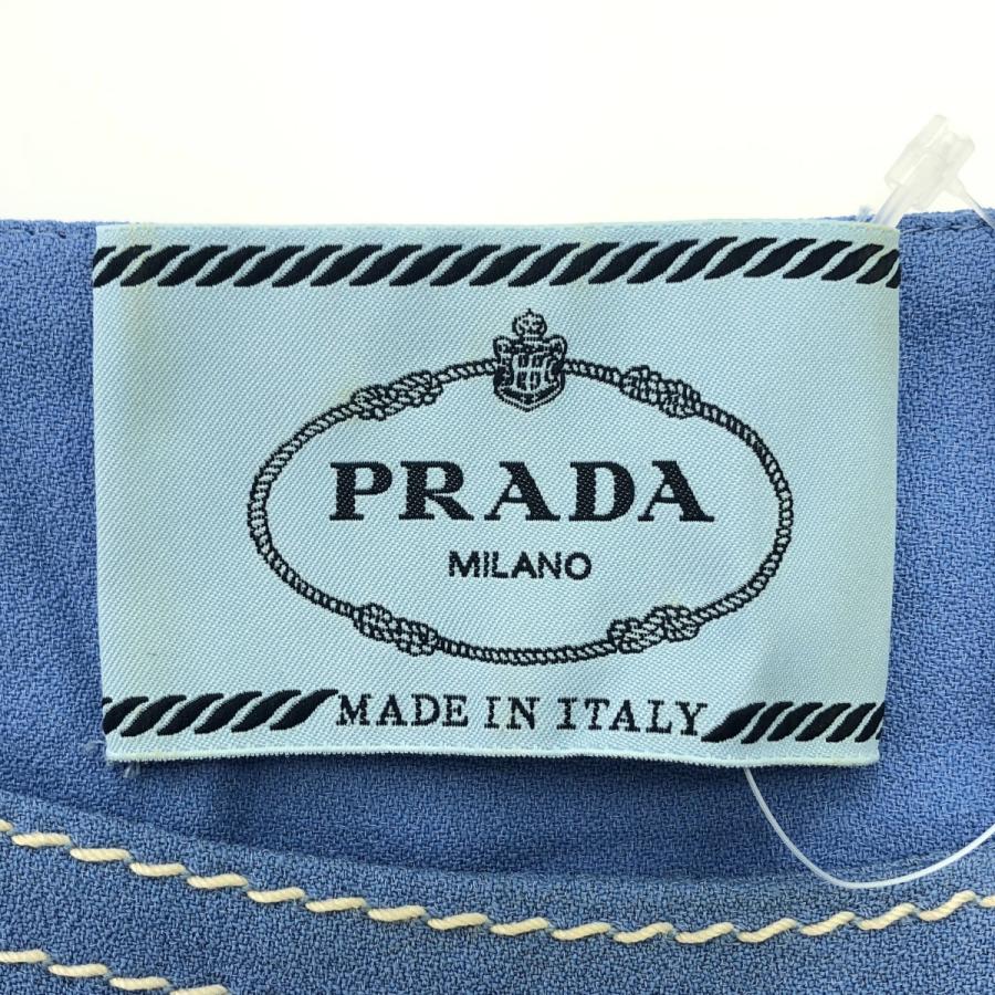 PRADA（プラダ） 15SS ノースリーブステッチワンピース P31E1R 1I11