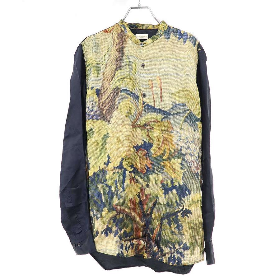 DRIES VAN NOTEN ドリスヴァンノッテン 17SS グラフィックレーヨン