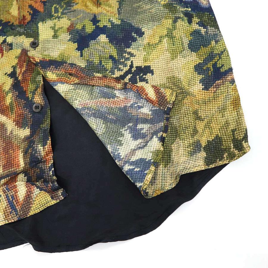 DRIES VAN NOTEN ドリスヴァンノッテン 17SS グラフィックレーヨン