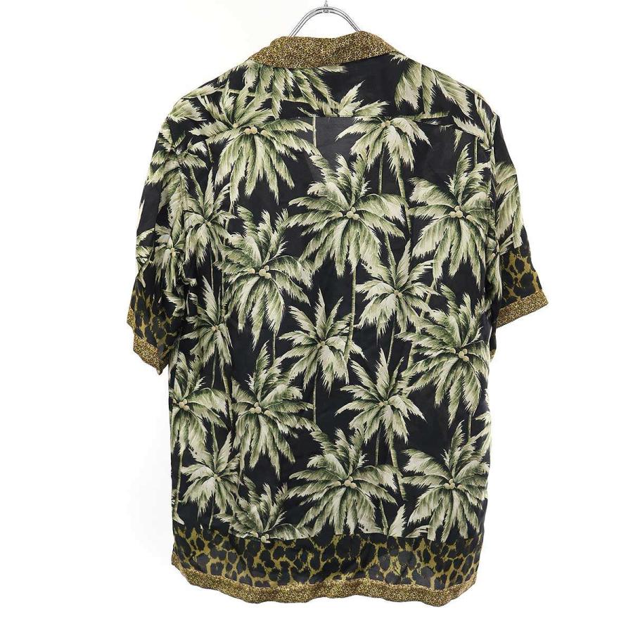 Dries Van Noten レオパードアロハシャツ size 48 DRIES VAN NOTEN ドリスヴァンノッテン 16SS レオパードパーム