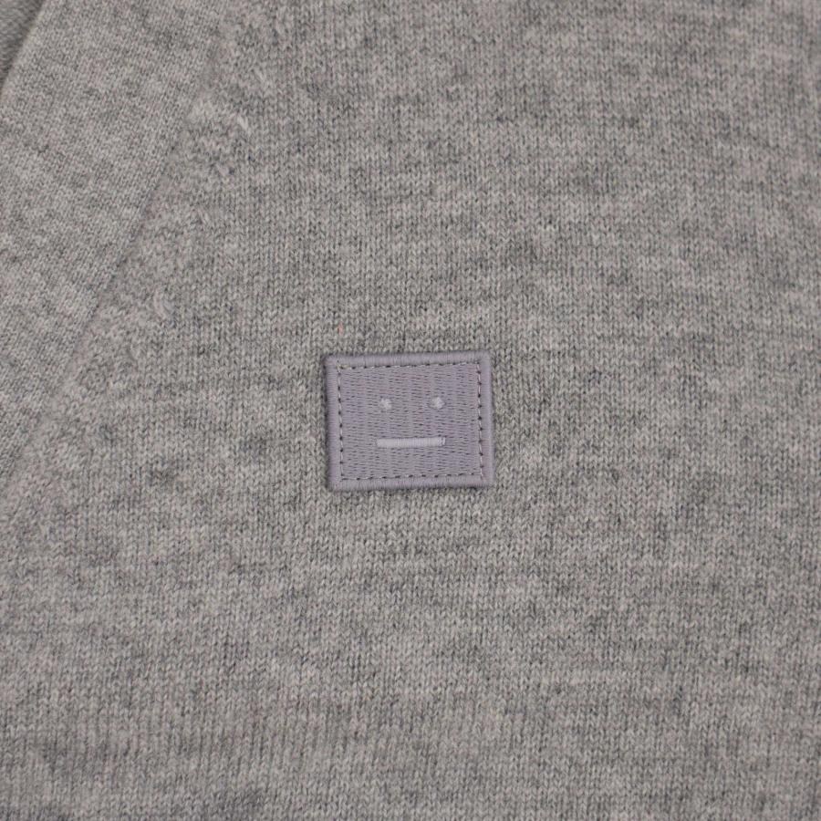 Acne studious フェイスパッチ ウールニットカーディガン Acne Studios（アクネ ストゥディオズ） フェイスパッチニット