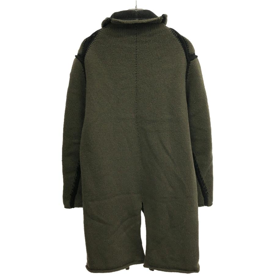 label under construction ニットコート