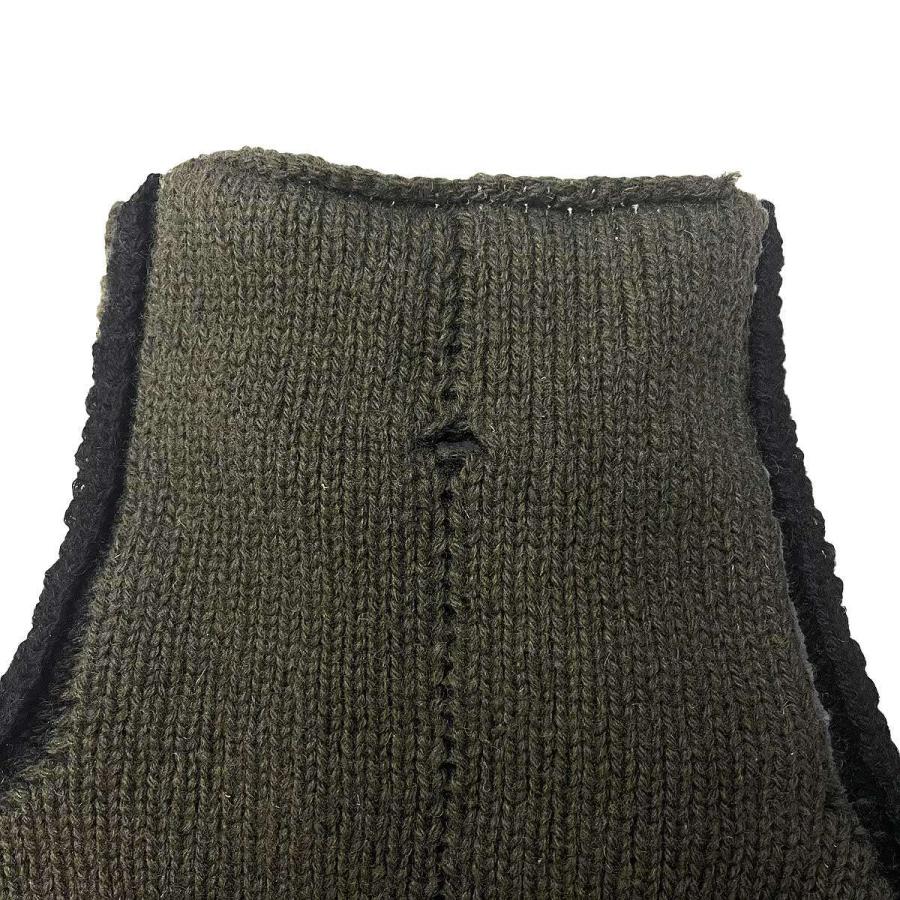 label under construction ニットコート