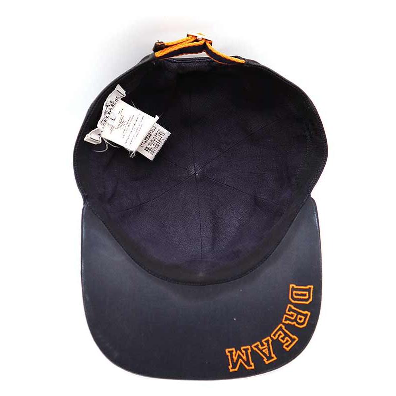 HERMES エルメス Texas Dream ロゴ刺繍キャップ ブルー L HERMES エルメス Texas Dream ロゴ刺繍キャップ ブルー L