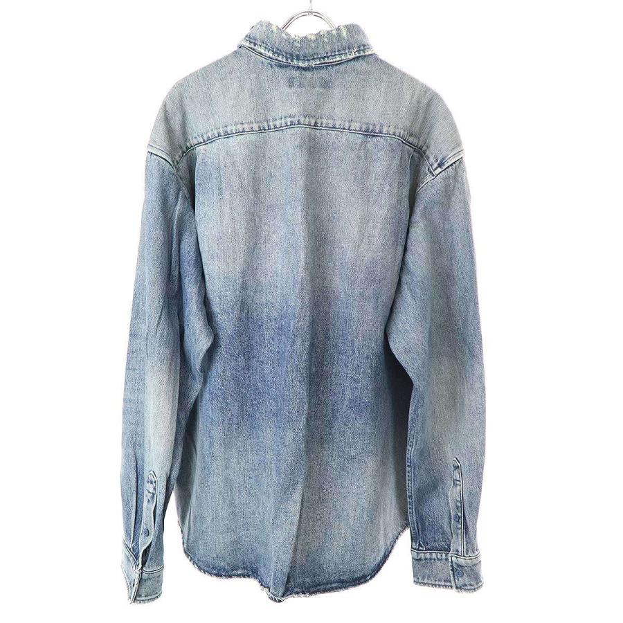 BALENCIAGA バレンシアガ 22SS BB刺繍オーバーサイズデニム BALENCIAGA バレンシアガ 22SS BB刺繍オーバーサイズデニム