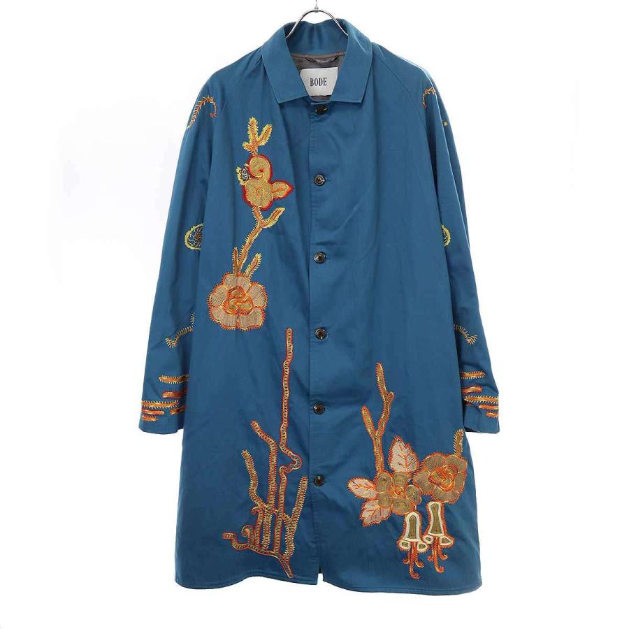 BODE NY ボーディー 23SS Bell Flower Coat エンブロイダリーフラワー 