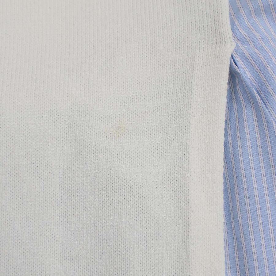 sacai（サカイ） 25SS Cotton Poplin x Knit Cardigan コットン