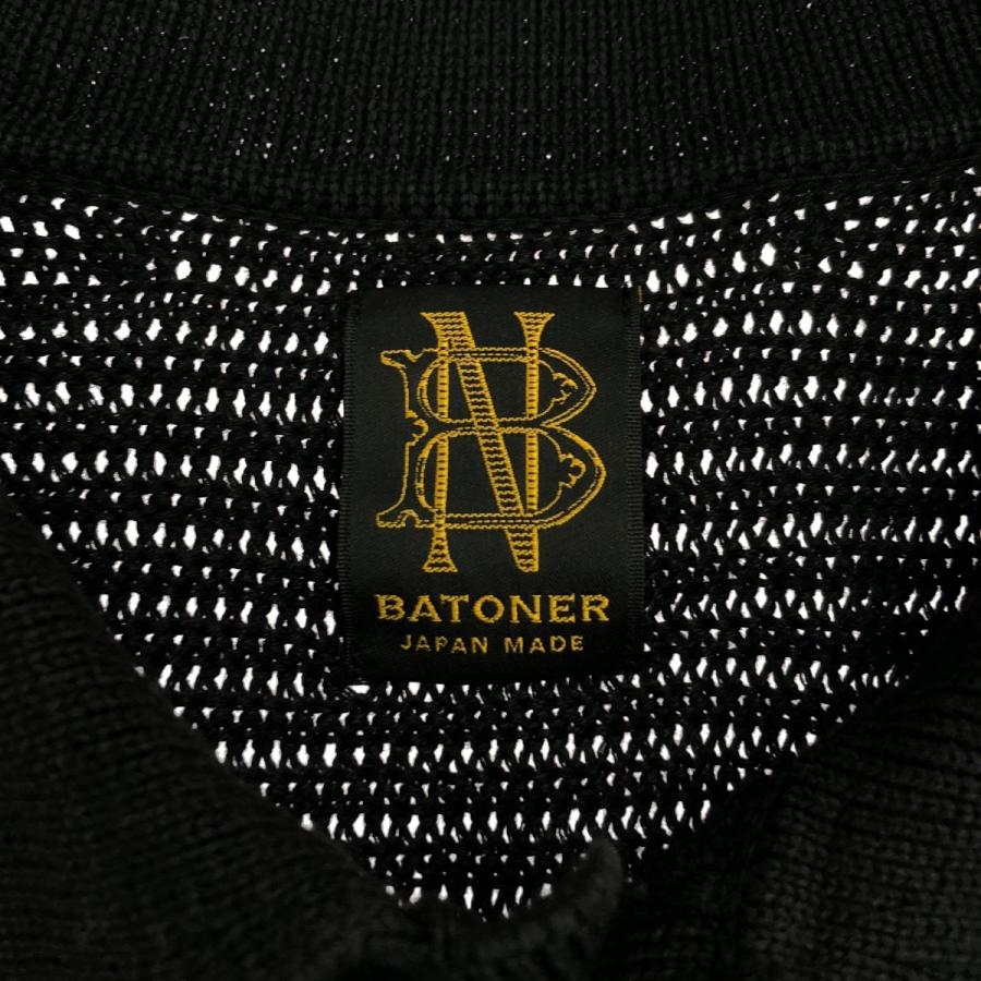 BATONER（バトナー） 22SS THE SUMMER KNIT POLO LONG SLEEVE サマー 