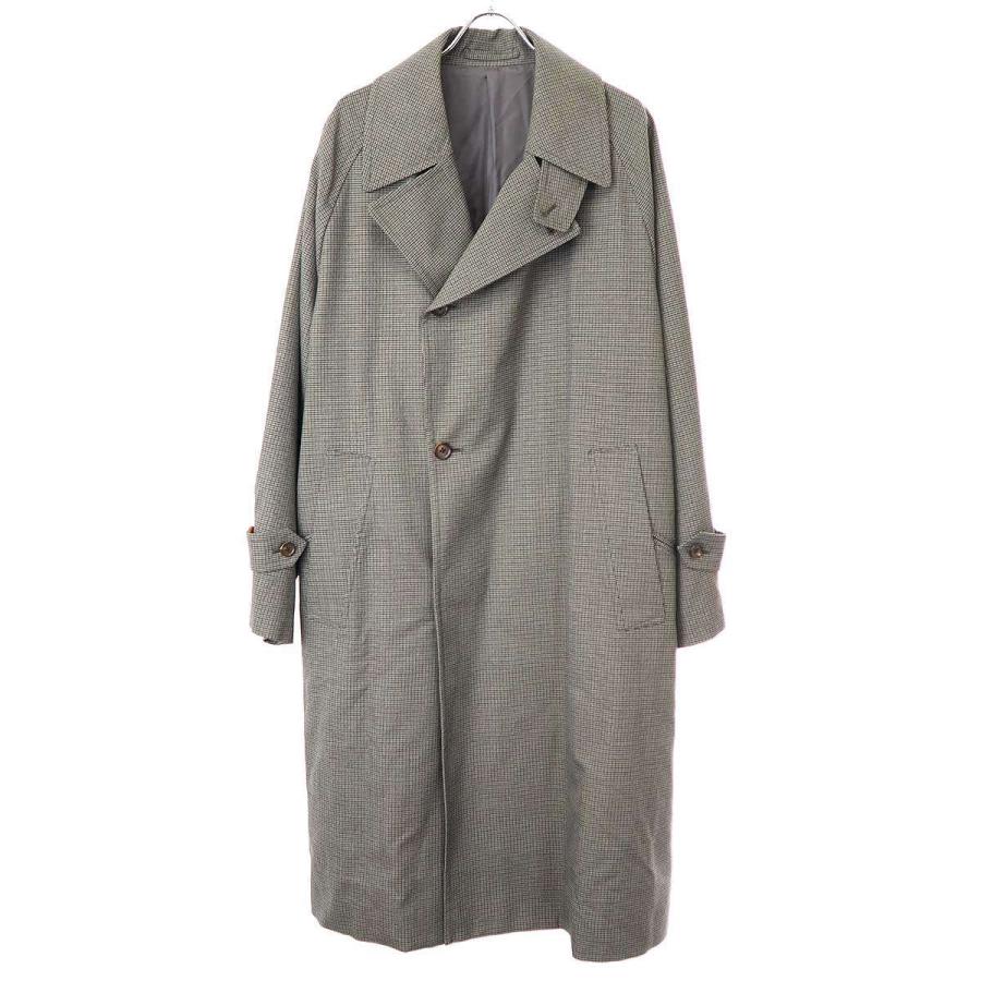 ULTERIOR アルテリア 20AW GUNCLUB CHECK COVERT CLOTH OVER COAT ガン