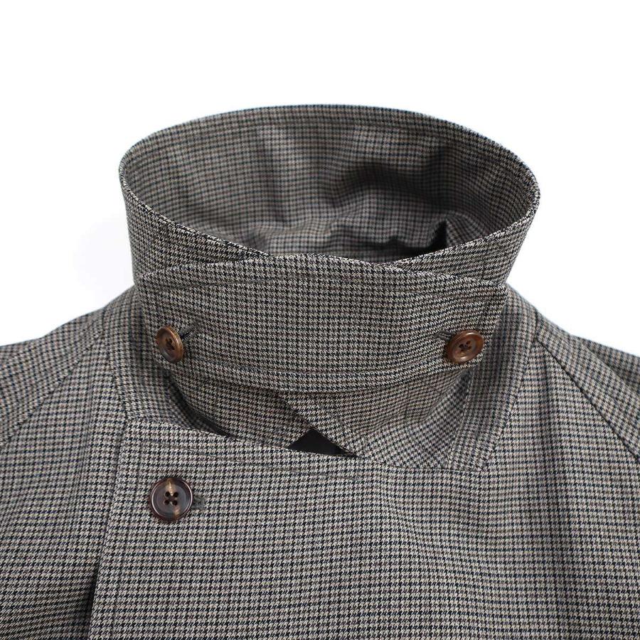 ULTERIOR アルテリア 20AW GUNCLUB CHECK COVERT CLOTH OVER COAT ガン