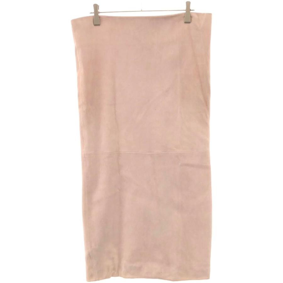 MADISON BLUE（マディソンブルー） 19AW ラムスエードレザースカート