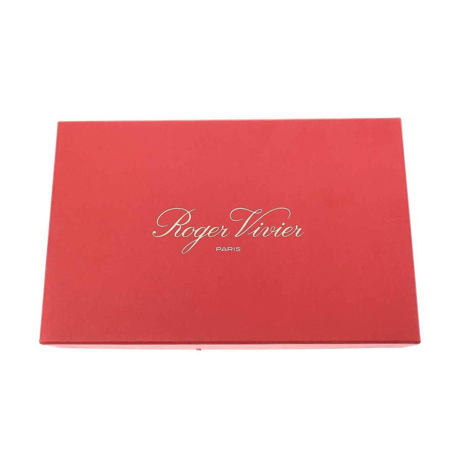 Roger Vivier ロジェ ヴィヴィエ フラワーストラスバックルツイードチェーンバッグ  ホワイト Roger Vivier（ロジェヴィヴィエ） ロジェ ヴィヴィエ フラワー